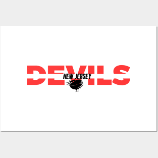 New jersey devils vintage Posters and Art